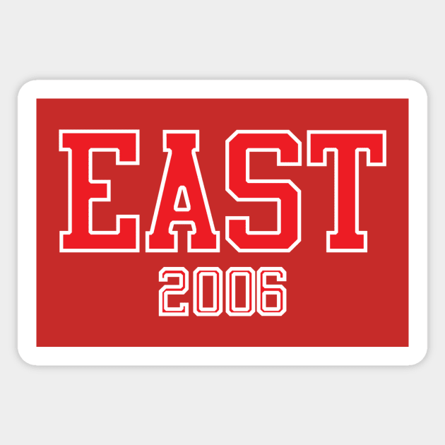 East 2006 (Red Variant) Sticker by GloopTrekker